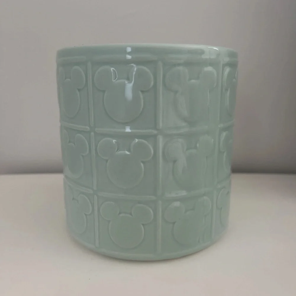 Disney Mickey Mouse ceramic Planter or utensil caddy NEW iconic home decor
